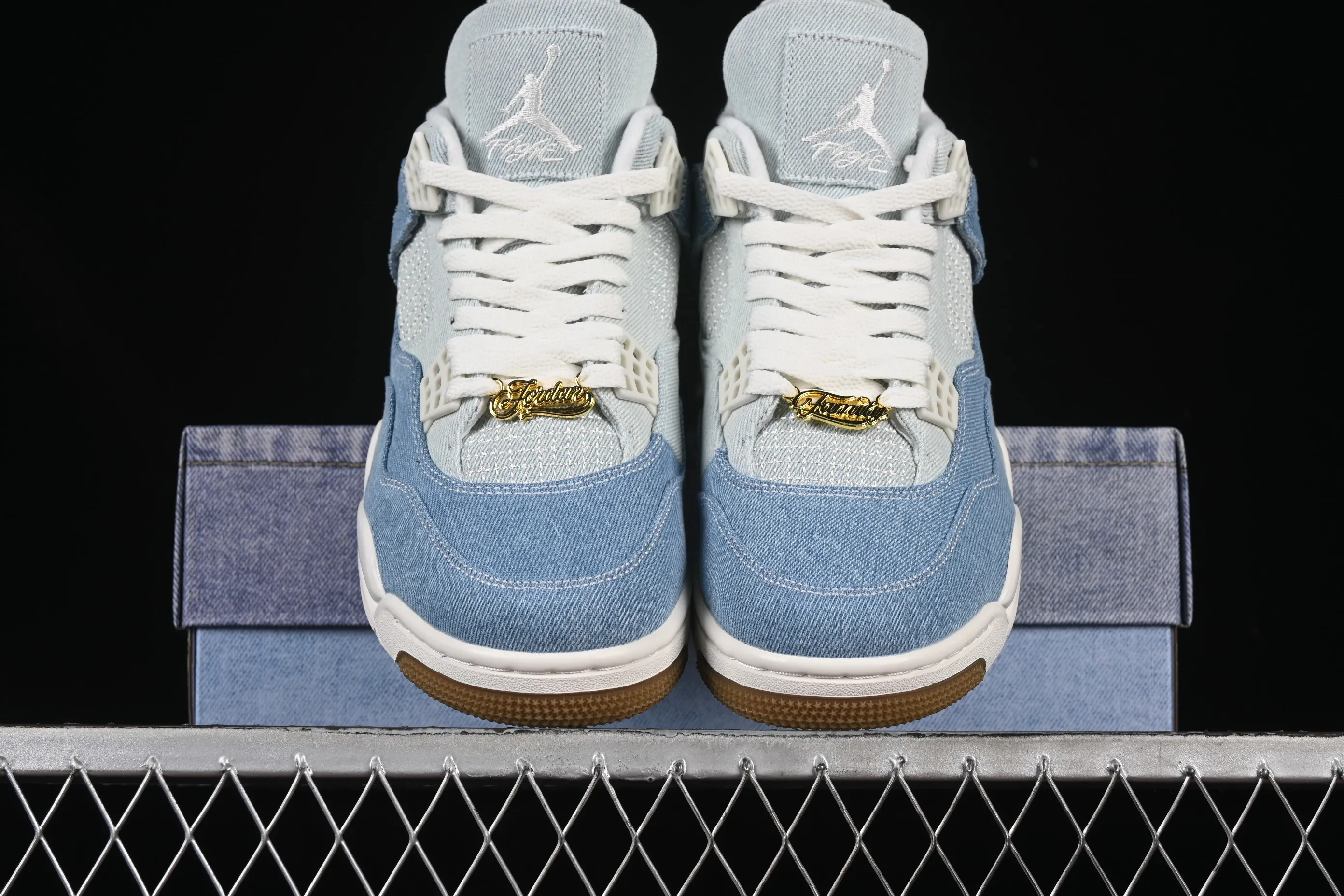 All categories Air Jordan Jordan series basketball shoes Air Jordan 4 Air Jordan 4 Denim "Worn Blue" AJ4 Joe 4 washed denim IB6716-100